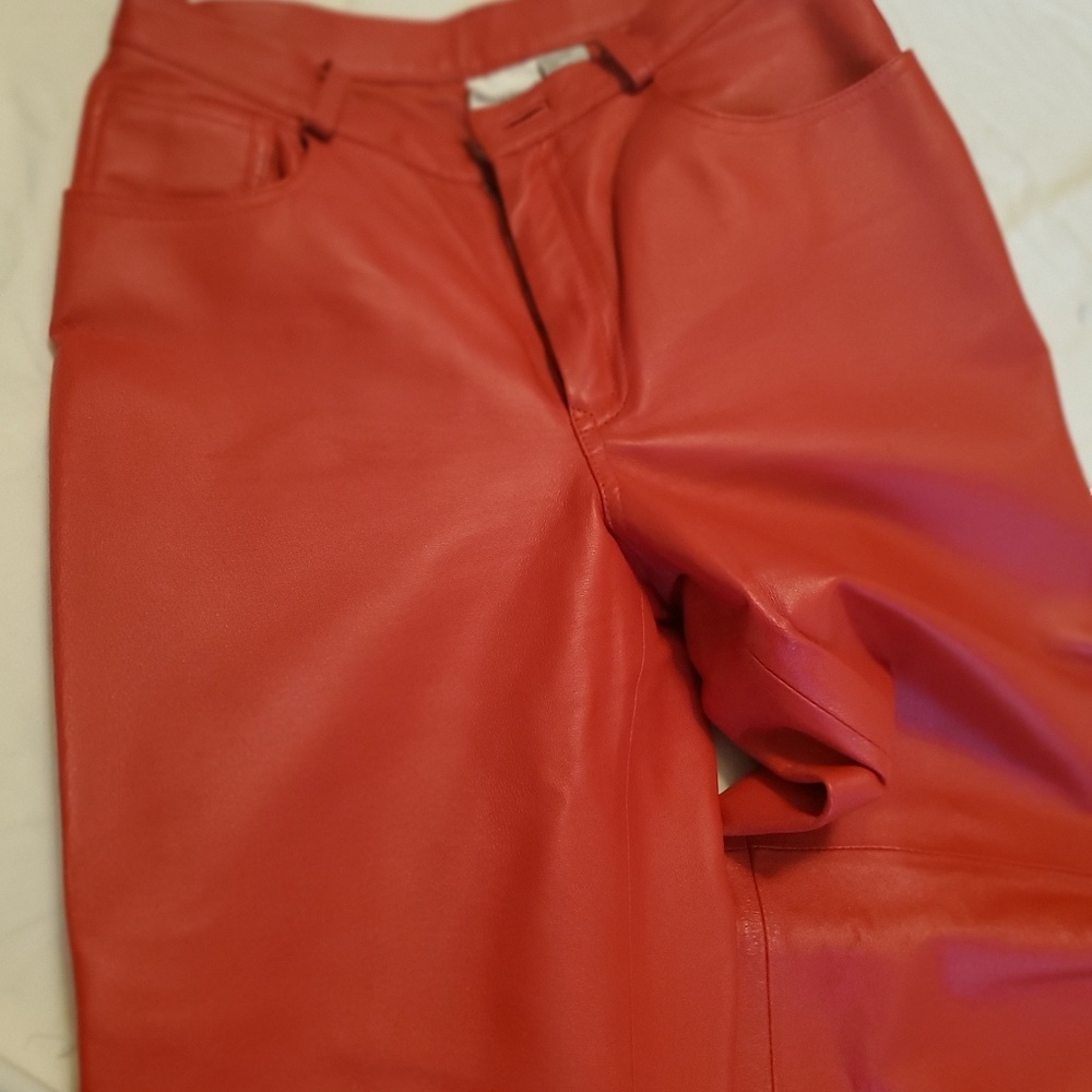 lady's leather pants